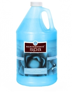 Scentament Spa Caressing Puppy Wash Baby Powder 10:1 Gallon