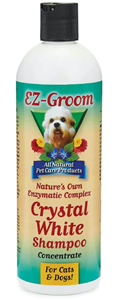 EZ-Groom Crystal White Shampoo 16 oz