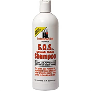 PPP SOS Skunk Odor Shampoo 16.oz