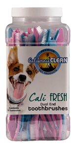 Cali Clean Pet Toothbrushes 50 count container