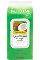 TROPICLEAN Hypo Allergenic Wipes 100ct