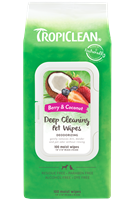 TROPICLEAN Deep Clean Wipes 100ct