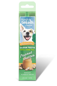 Fresh Breath Clean Teeth Oral Care Gel Peanut Butter Flavor 2.oz