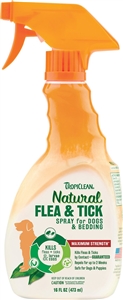 Tropiclean Flea and Tick Maximum Strength 16oz