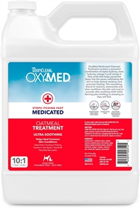 Tropiclean Oxy Med Treatment Rinse Gallon