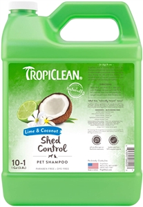 Tropiclean De Shedding Lime & Coconut Shampoo Gallon