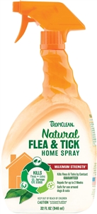 Tropiclean Flea and Tick Maximum Strength Home Spray 32oz