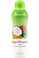 Tropiclean Hypo Allergenic Gentle Coconut Puppy Shampoo 20.oz