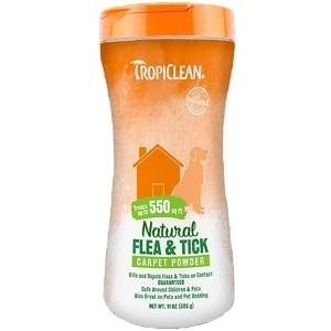 Tropiclean Flea and Tick Carpet Powder 11oz