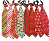 WAGS Reusable Christmas Large Neck Ties Assorted 10ct.