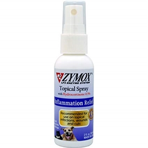 Zymox Spray with .5% Hydrocortisone - 2 oz.