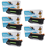 Brother TN850 Compatible Toner Cartridge 5-Pack