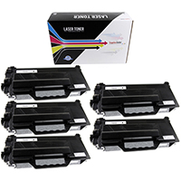 Brother TN880 Compatible Toner Cartridge High Yield 5-Pack