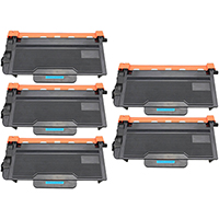 Brother TN890 Compatible Toner Cartridge Ultra High Yield 5-Pack