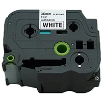 Brother TZe261 Compatible Black On White P-Touch Label Tape