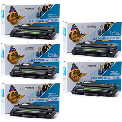 Dell 310-9523 Compatible Set of Five Black Laser Toner Cartridges