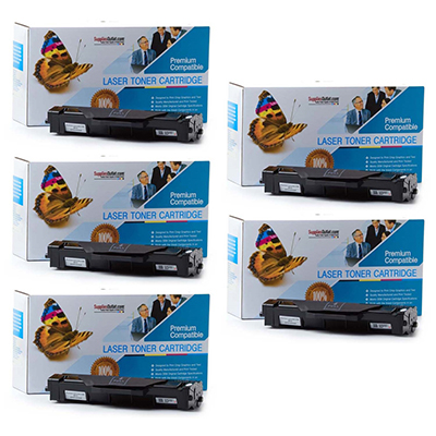 Dell 331-7328 Compatible High Yield Toner Cartridge - 5 Pack