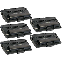 Dell 1600N Compatible Toner Cartridge Five Pack Value Bundle
