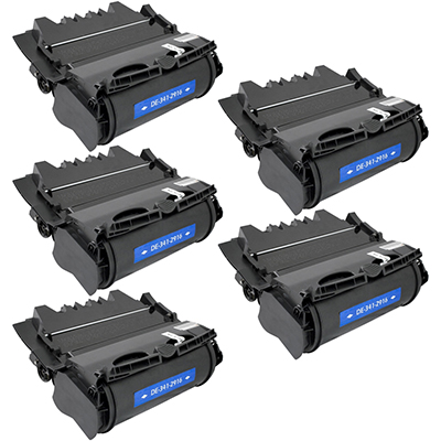 Dell 341-2916 Set of Five Compatible High Yield Cartridges Value Bundle