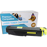 Kyocera Mita TK-5152Y Compatible Yellow Toner Cartridge