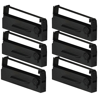 Epson ERC-27B Compatible Black Ribbon 6-pack