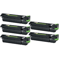 Sharp AR-455MT Set of Five Compatible Toner Cartridges Value Bundle
