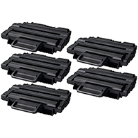 Toner Cartridge 5-Pack Value Bundle Compatible With Samsung ML-D2850B