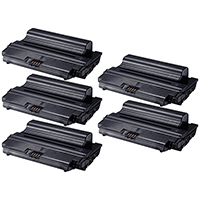 High Yield Toner Cartridge 5-Pack Value Bundle Compatible With Samsung ML-D3050B