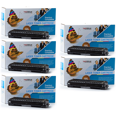 High Yield Toner Cartridges Compatible With Samsung MLT-D116L 5-Pack