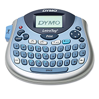 Dymo LetraTag 100T Label Maker, 2 Lines, 6 7/10w x 2 4/5d x 5 7/10h