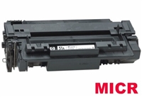 HP Q7551X (HP 51X) Compatible Black MICR Toner Cartridge 13K Page Yield (For Check Printing)