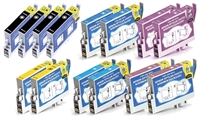 Epson T048 Remanufactured Ink Cartridge 14-Pack Value Bundle