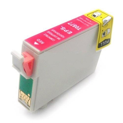 Epson T087720 Remanufactured Red Ink Cartridge