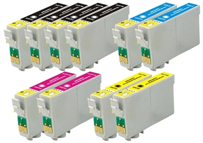 Epson T088 Remanufactured Ink Cartridge 10-Pack Value Bundle