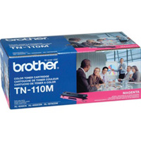 Brother Genuine TN-110M Magenta Toner Cartridge 1,500 Page Yield