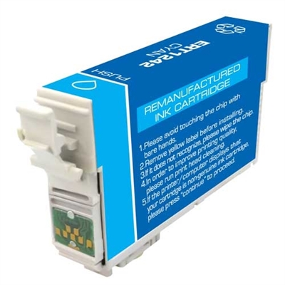 Epson T125220 Remanufactured Cyan Ink Cartridge