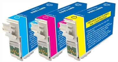 Epson T126520 Remanufactured Ink Cartridge 3-Color Value Bundle