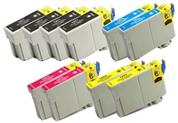Epson T127 Remanufactured Ink Cartridge 10-Pack Value Bundle