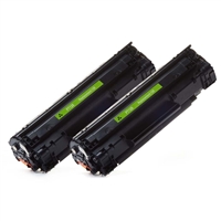 Canon 128 Set of Two Compatible Toner Cartridges - 3500B001AA