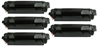 Canon 128 Compatible Set of Five Cartridges Value Bundle