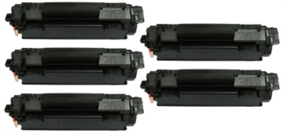 Canon 128 Compatible Set of Five Cartridges Value Bundle
