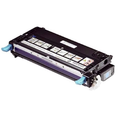 Dell 330-1199 Compatible High Yield Cyan Toner Cartridge - G483F