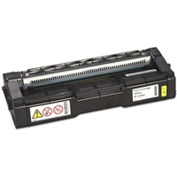 Ricoh 407542 Compatible Yellow Toner Cartridge