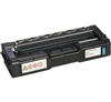 Ricoh 407654 Compatible Cyan Toner Cartridge