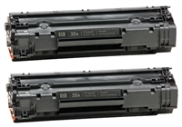 HP 35A LaserJet P1005/P1006 Smart Print Cartridge Dual Pack (1 500 x 2 Yield) (2 Pack of CB435A) (117/Pallet)