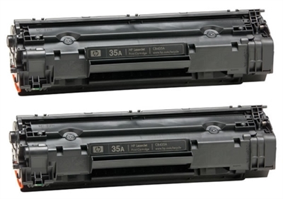 HP 35A LaserJet P1005/P1006 Smart Print Cartridge Dual Pack (1 500 x 2 Yield) (2 Pack of CB435A) (117/Pallet)