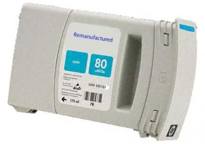 HP C4846A (HP 80XL) Compatible Cyan Inkjet Cartridge