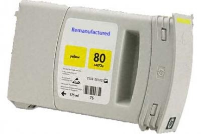 HP C4848A (HP 80XL) Compatible Yellow Inkjet Cartridge