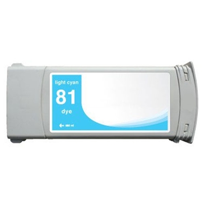 HP C4934A (HP 81) Compatible Light Cyan Ink Cartridge