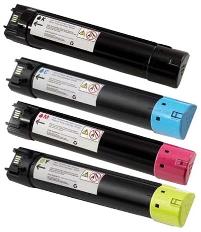 Dell Color Laser 5130cdn Compatible High Yield Toner Cartridge Value Bundle